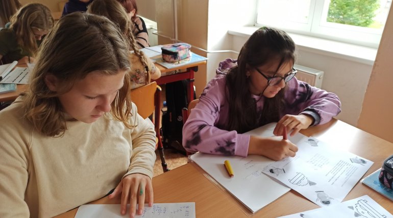 Matematika s ozoboty v 6.B