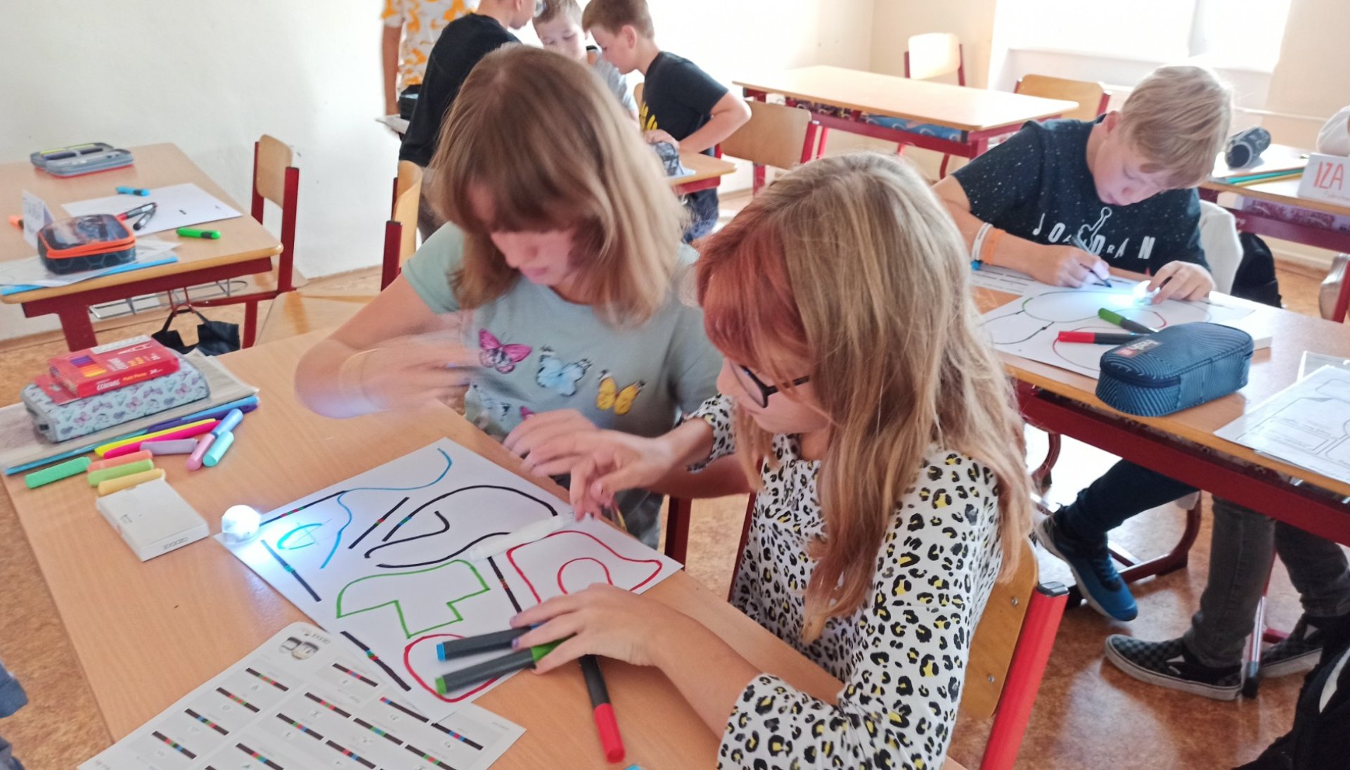 Matematika s ozoboty v 6.B