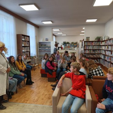 Návštěva v knihovně